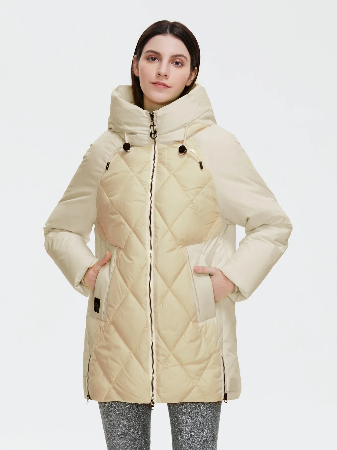 Cinemore Jacket Women's Plus Size Collection Warm Jacket Mid-length Grace With Unusual Design Women Coats brand Parka 8198