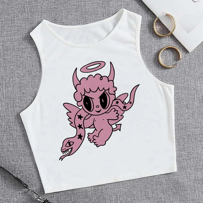 Hip Hop Tank Top Crop Top Manana Sera Bonito Bichota Karol G T Shirt Women Graphic T Shirts Trendy Clothing Grunge Tee Cropped