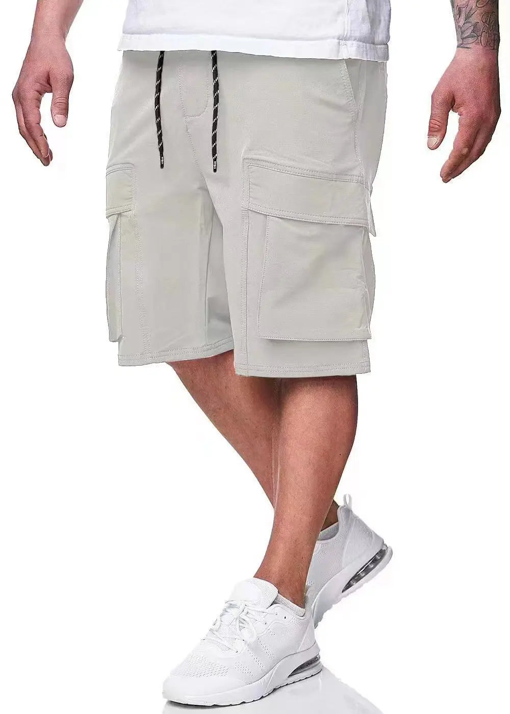Men‘s Multi-Pocket Utility Shorts-Spacious Cargo Pockets Durable and Comfortable Design Versatile Casual Style Summer Essentials