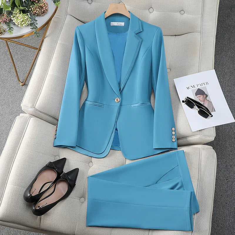 High-End Suit Suit Women's Business Clothing Spring New High-Grade Work Clothes Civil Servant Interview Suit Coat