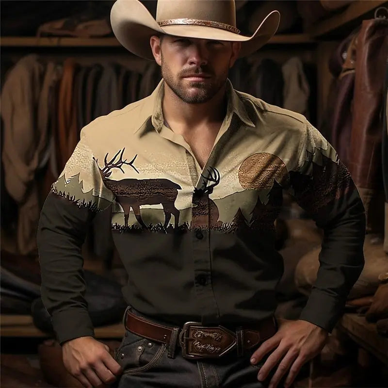 Hot Selling Versatile Basic Solid Color Long Sleeved Shirt With Small Icon Printed Single Breasted Lapel Long Sleeved Top MB12