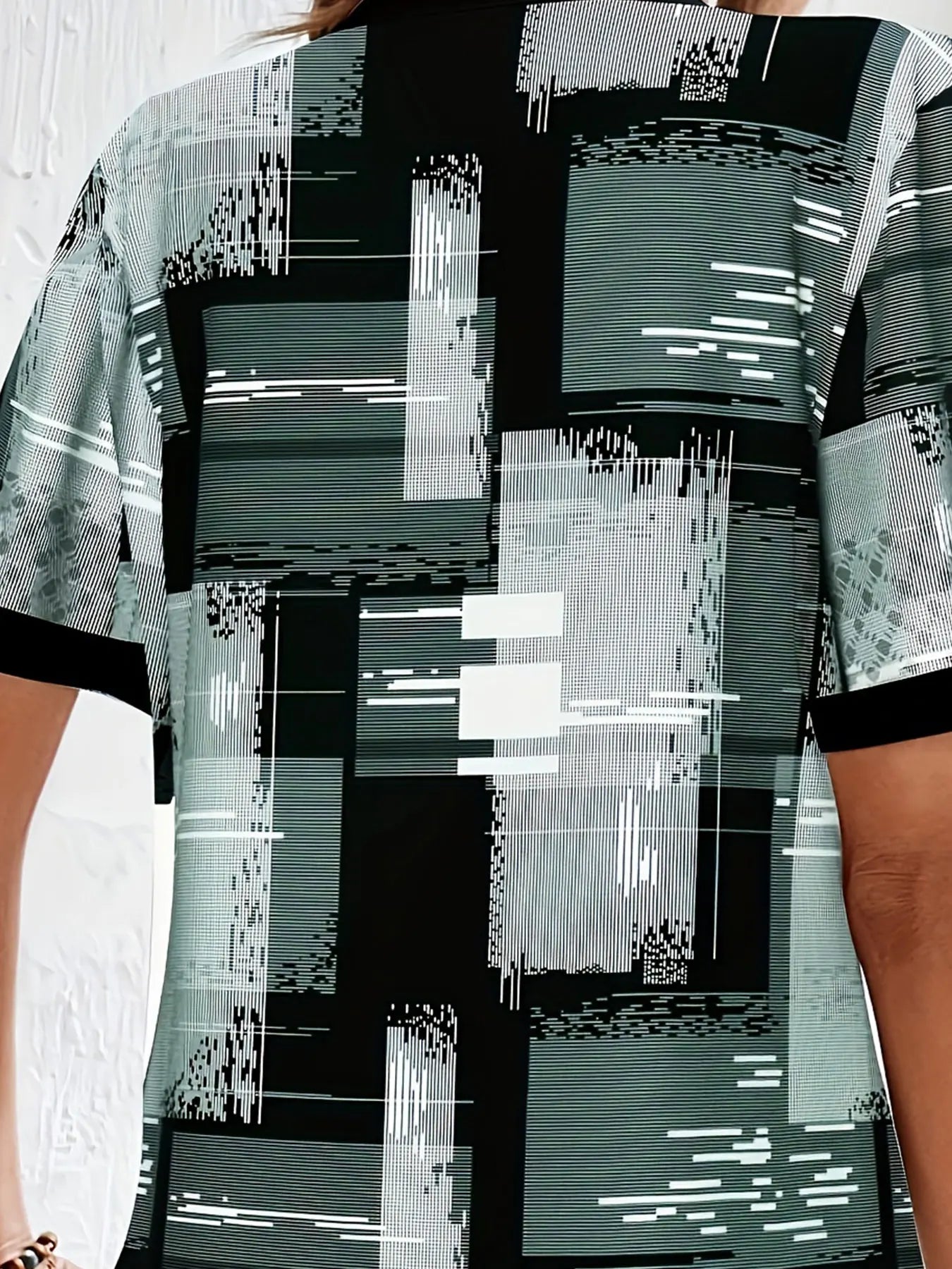 Women's Plus Size Shirt Summer Chic Elegant Shirt For Chubby Women's Fashion Shirt